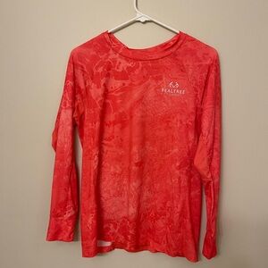 Realtree Bright Red Long Sleeve Tee